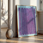 Recuerdo gráfico de A Coruña – Lámina tipográfica contemporánea