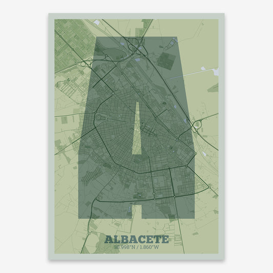 Albacete Map V02 Kyoto / Frame / Yes