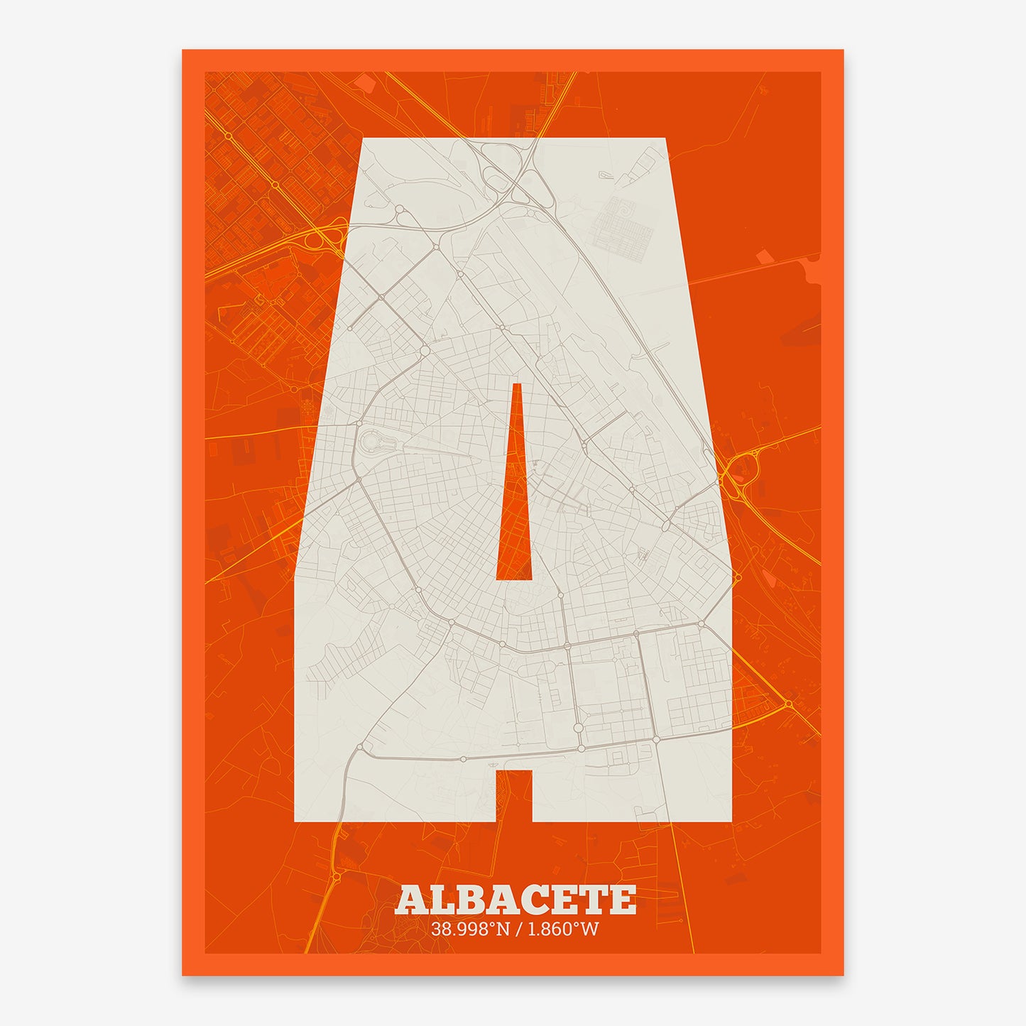 Albacete Map V02 Tribal / No Frame / No