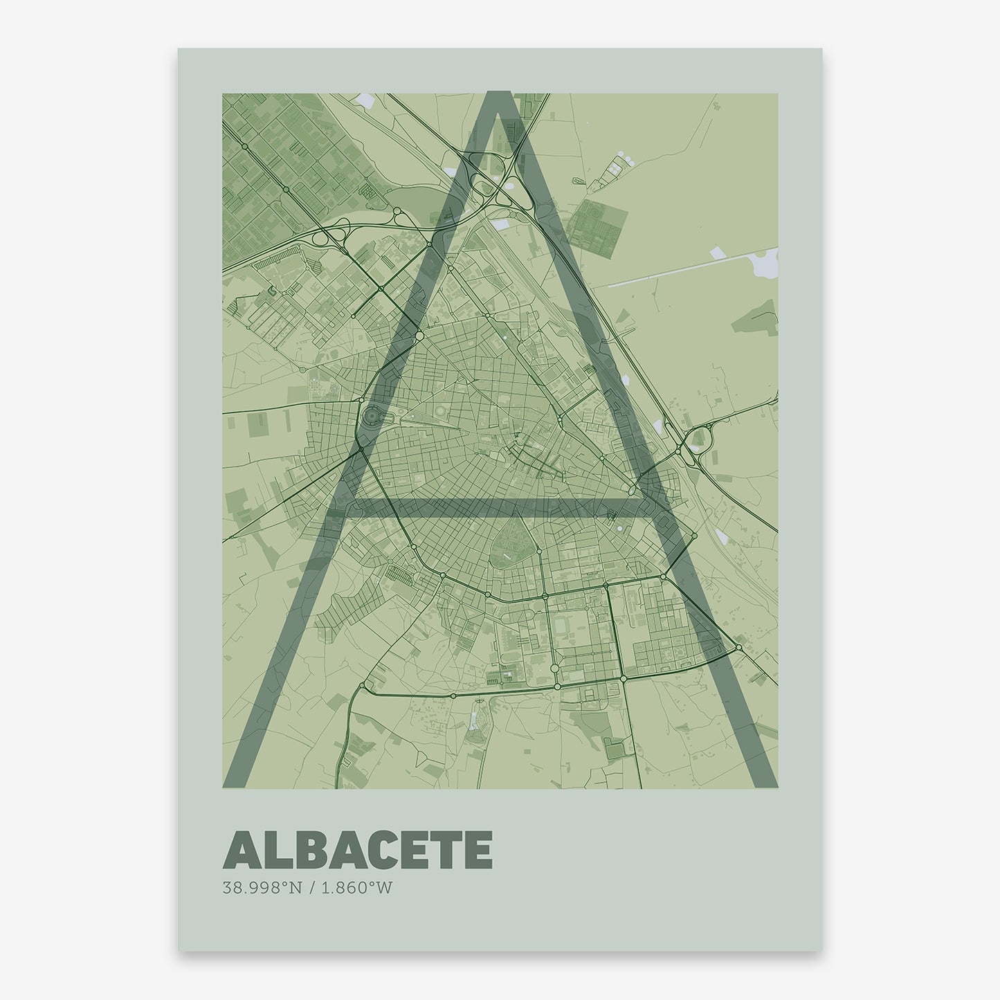 Albacete Map V07 Kyoto / No Frame / No