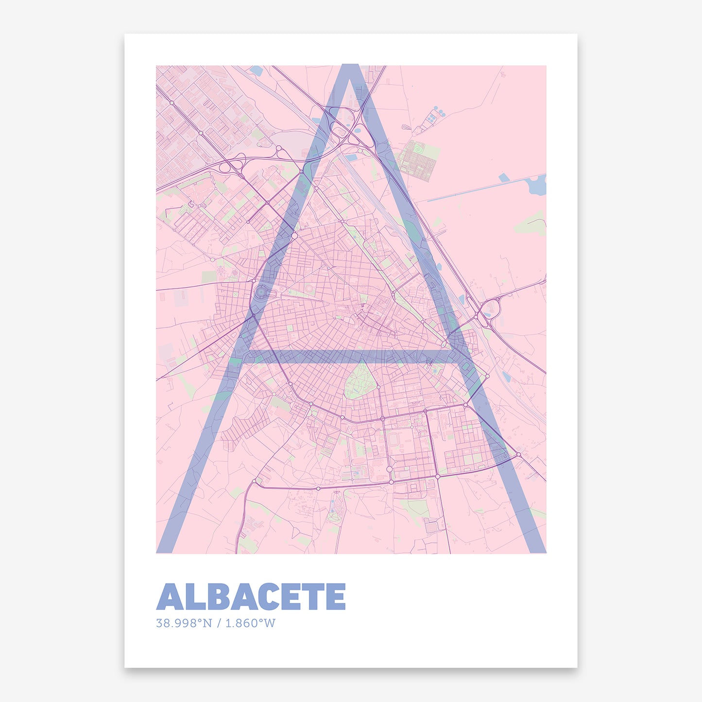 Albacete Map V07 Nursery / No Frame / No