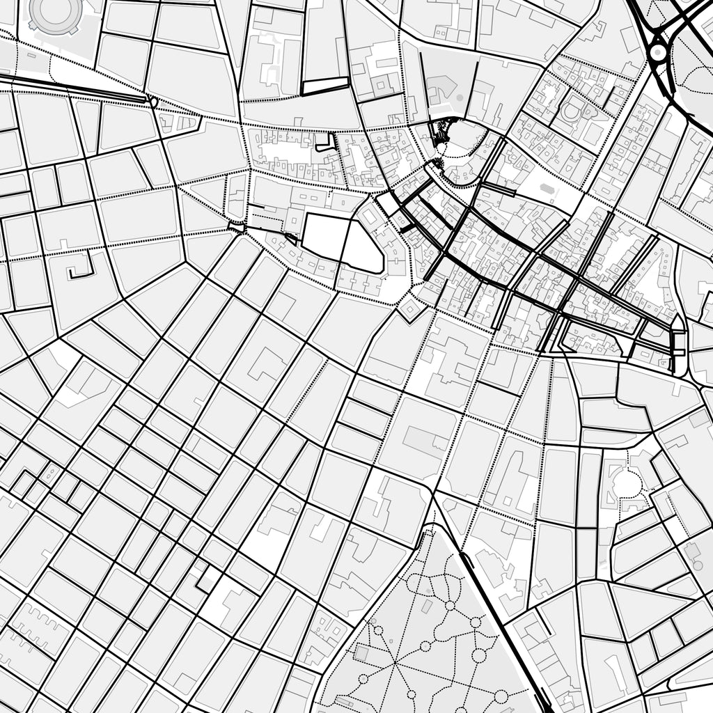 LetraMap Classic Design Detail in High Resolution