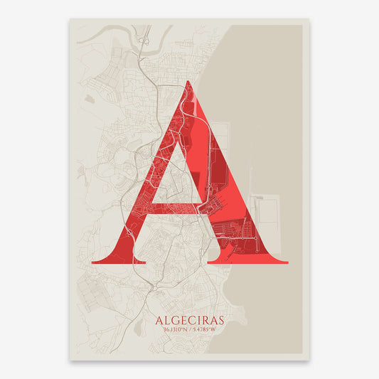 Lámina artística de Algeciras – "La Clásica"