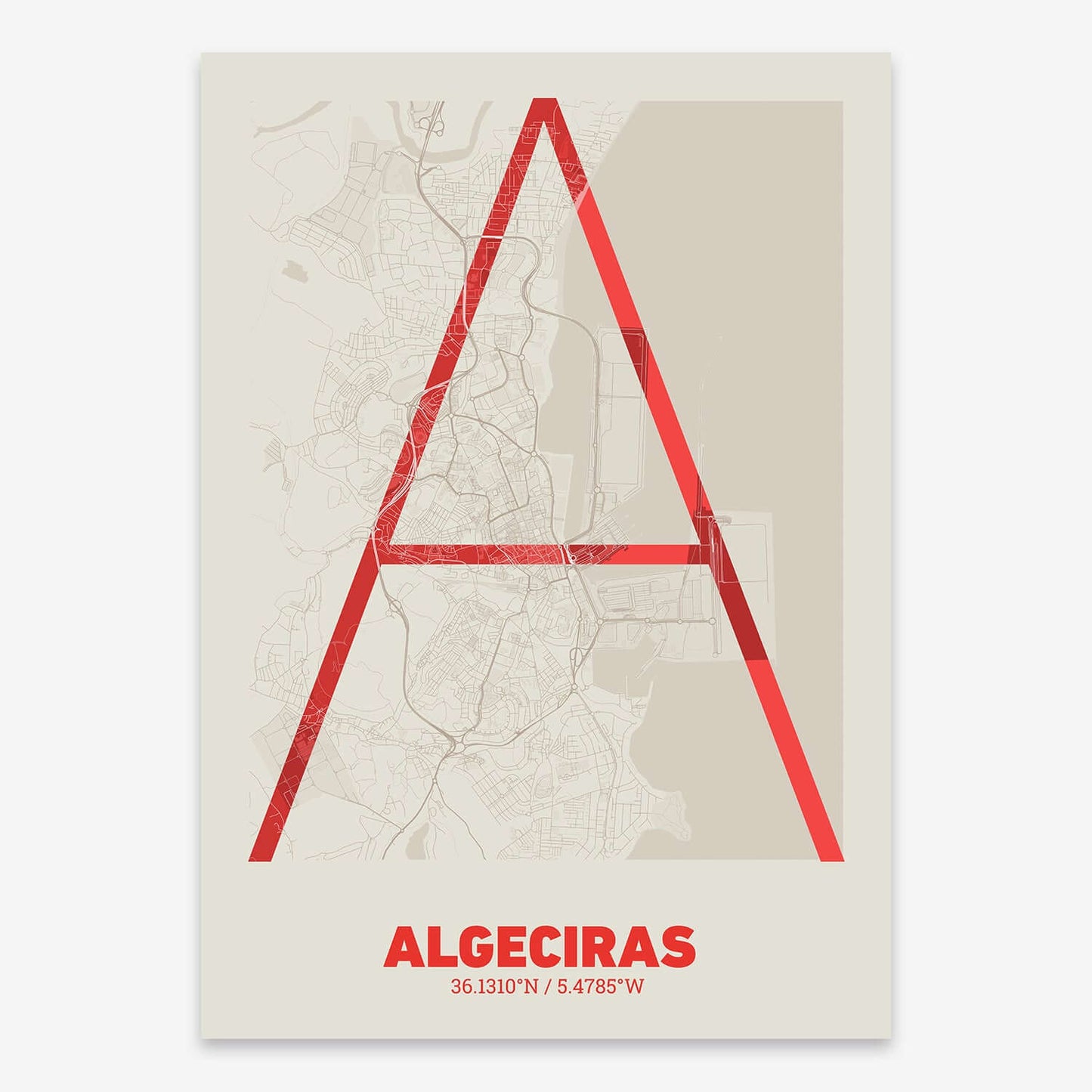 Póster de Algeciras – "La Ultrafina"