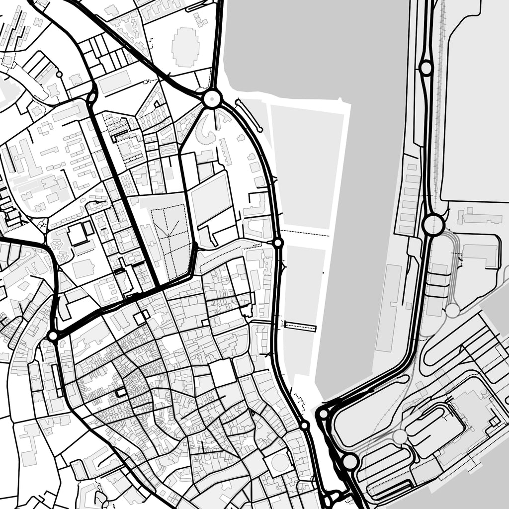 LetraMap Classic Design Detail in High Resolution