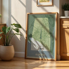 Decorative print of Almería – Modern typographic art