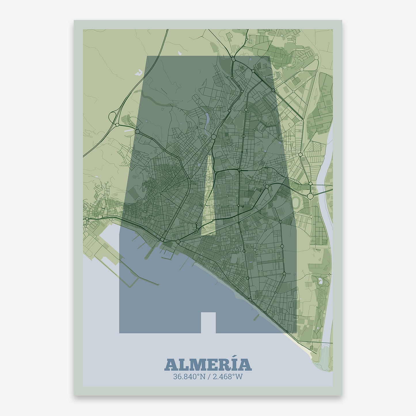 Almeria Map V02 Kyoto / No Frame / No