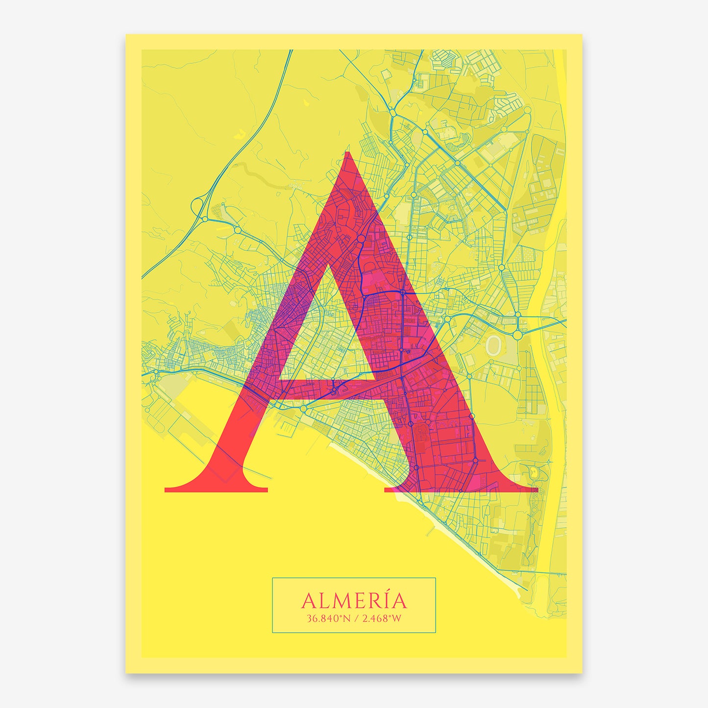 Almeria Map V06 Miami / No Frame / No