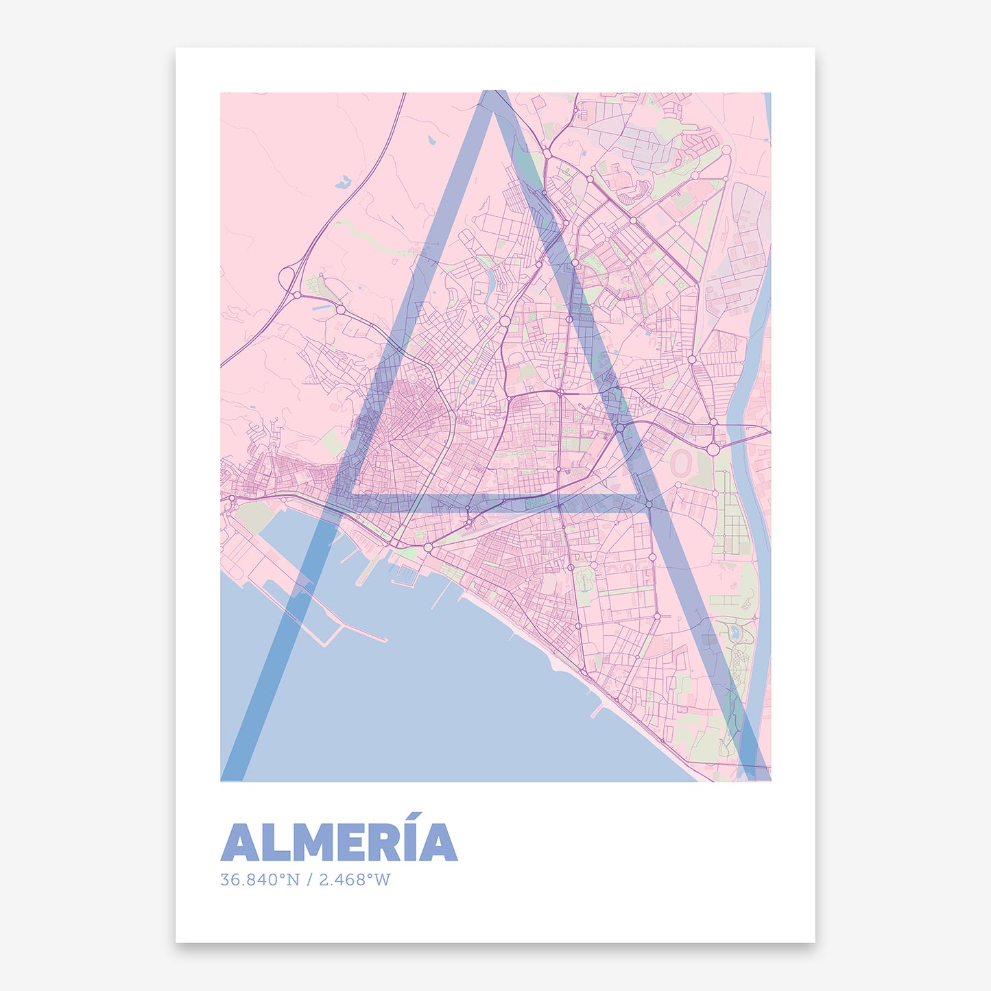 Almeria Map V07 Nursery / No Frame / No