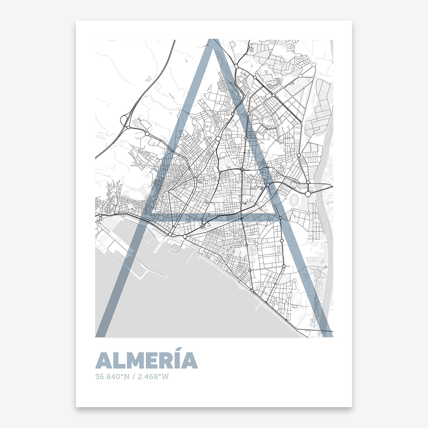 Almeria Map V07 Urban / No Frame / No