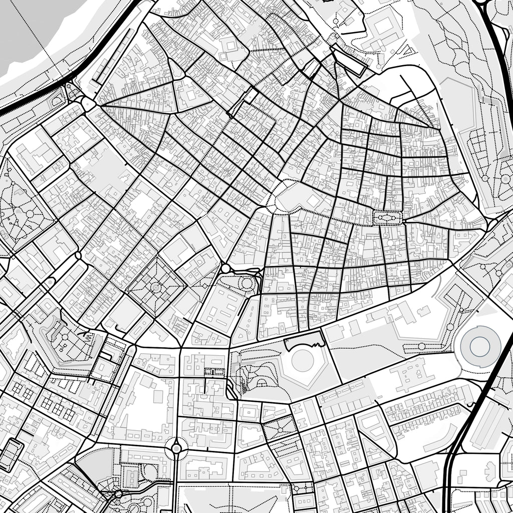 LetraMap Unruled Design Detail in High Resolution