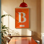 Lámina elegante de Barcelona – Póster minimalista y sofisticado