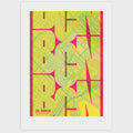El Born Map Art Print typographic print, Inseparable design