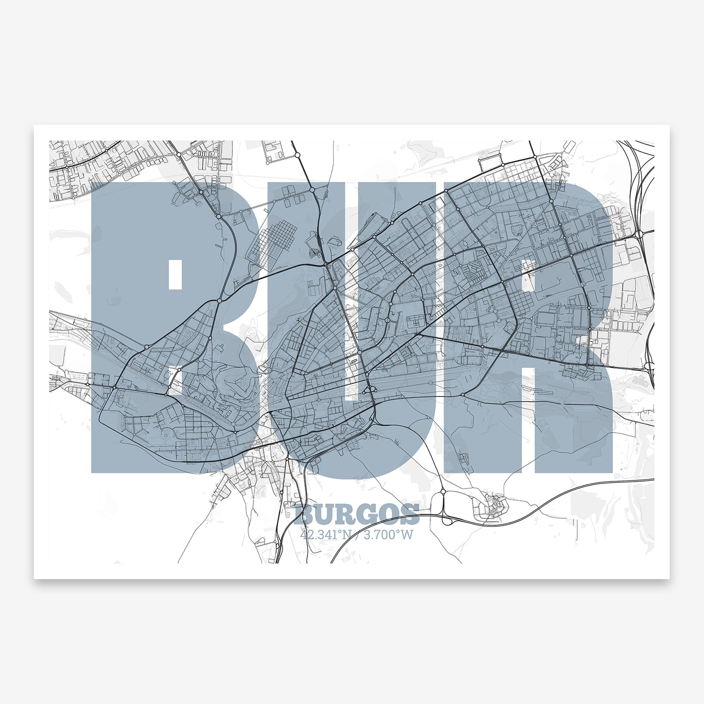 Burgos Map V02 Urban / No Frame / No