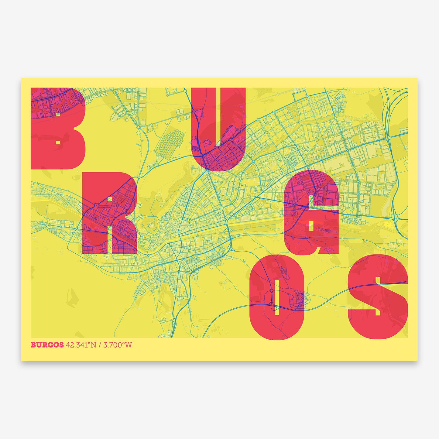 Burgos Map V08 Miami / Frame / No