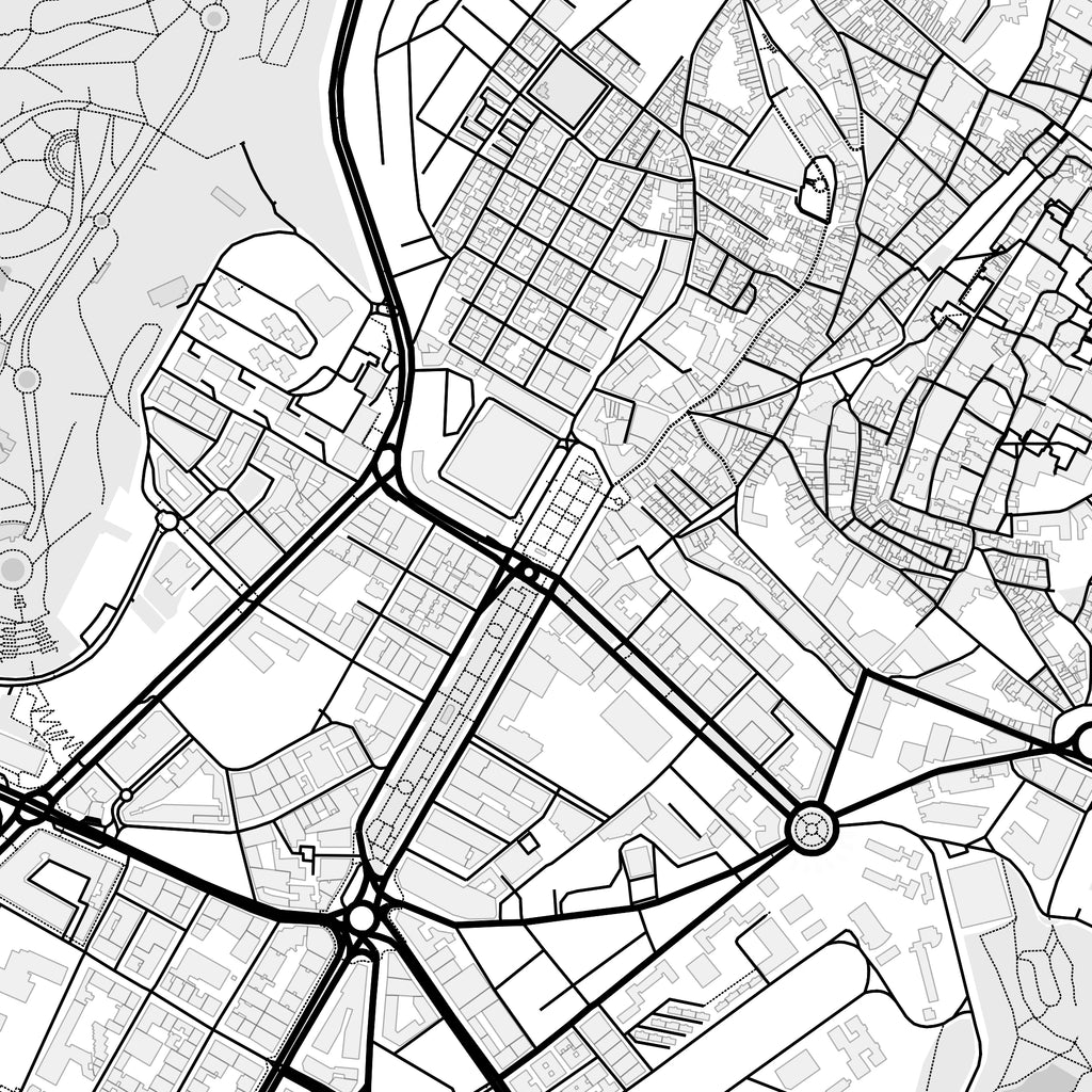 LetraMap Classic Design Detail in High Resolution