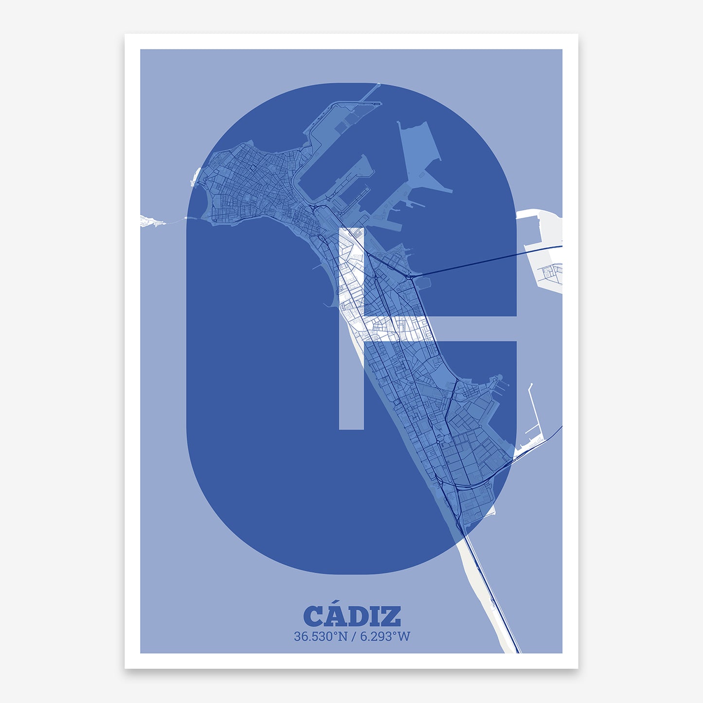 Cadiz Map V02 Med / Frame / No