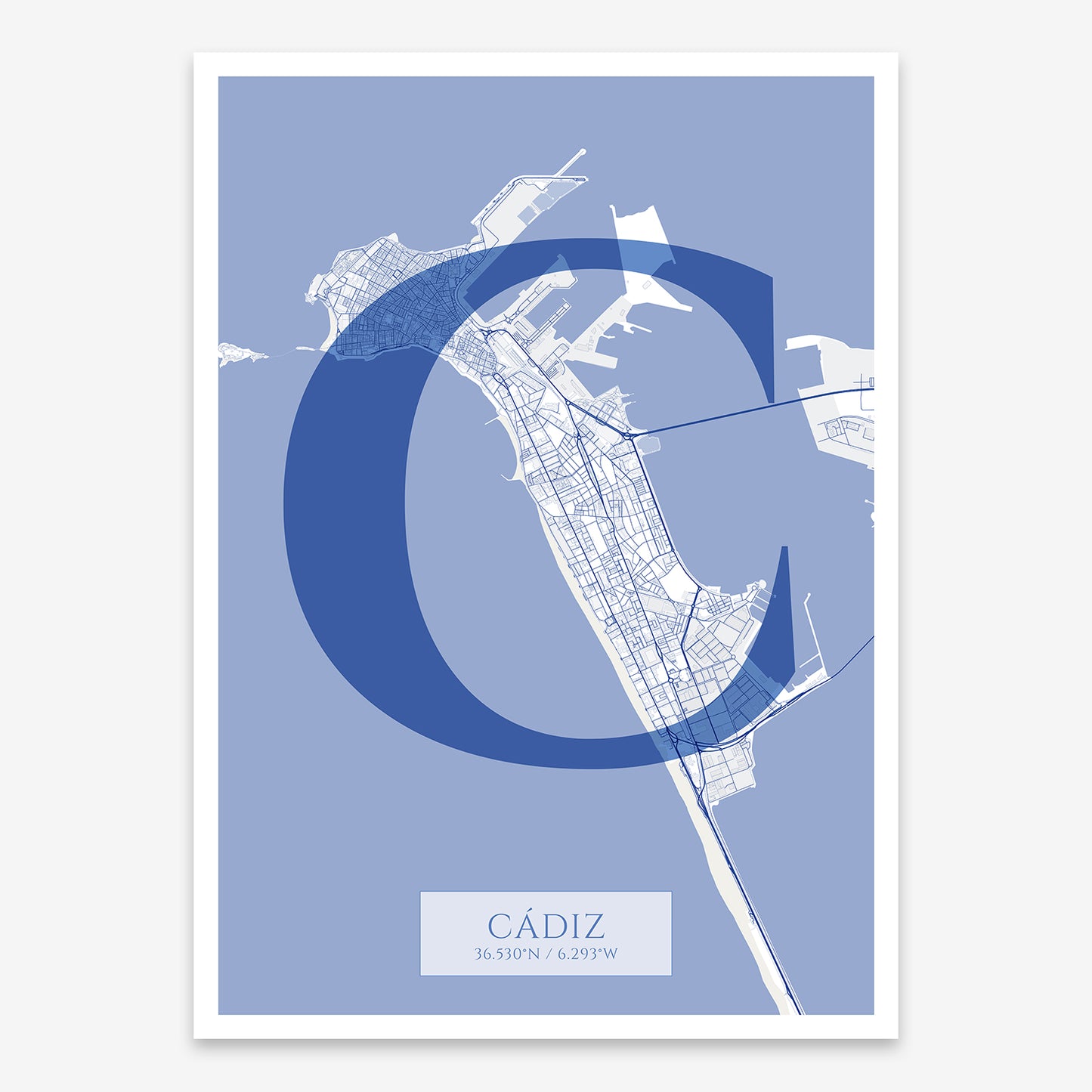 Cadiz Map V06 Med / Frame / Yes