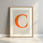 Lámina elegante de Cádiz – Póster minimalista y sofisticado