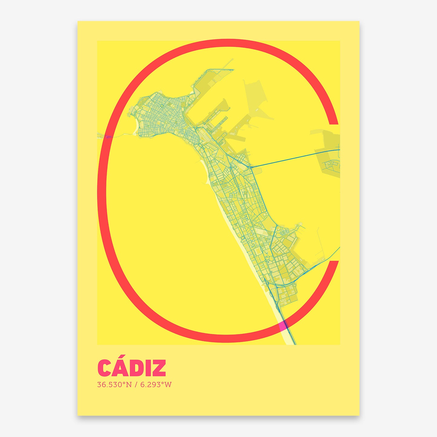 Cadiz Map V07 Miami / No Frame / No