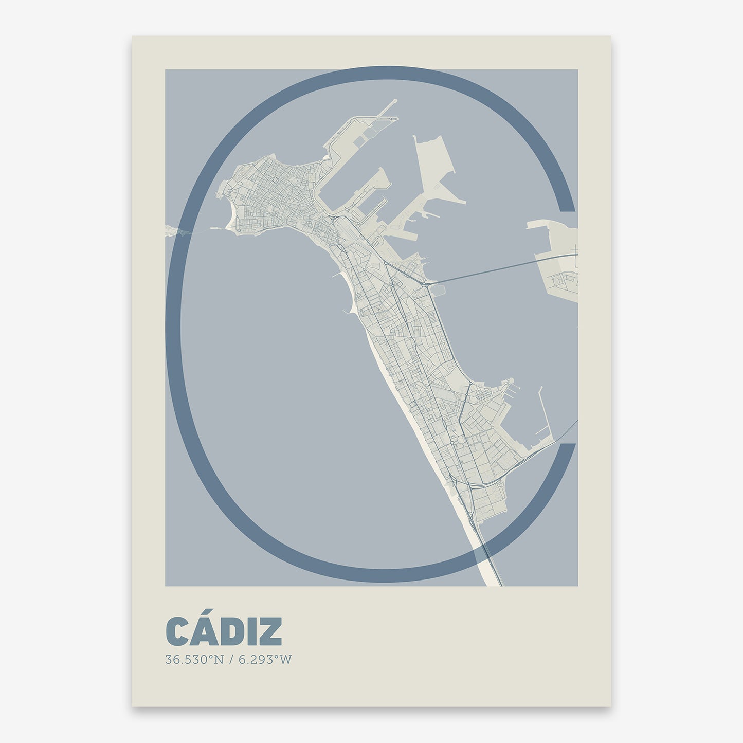 Cadiz Map V07 Seaside / No Frame / No