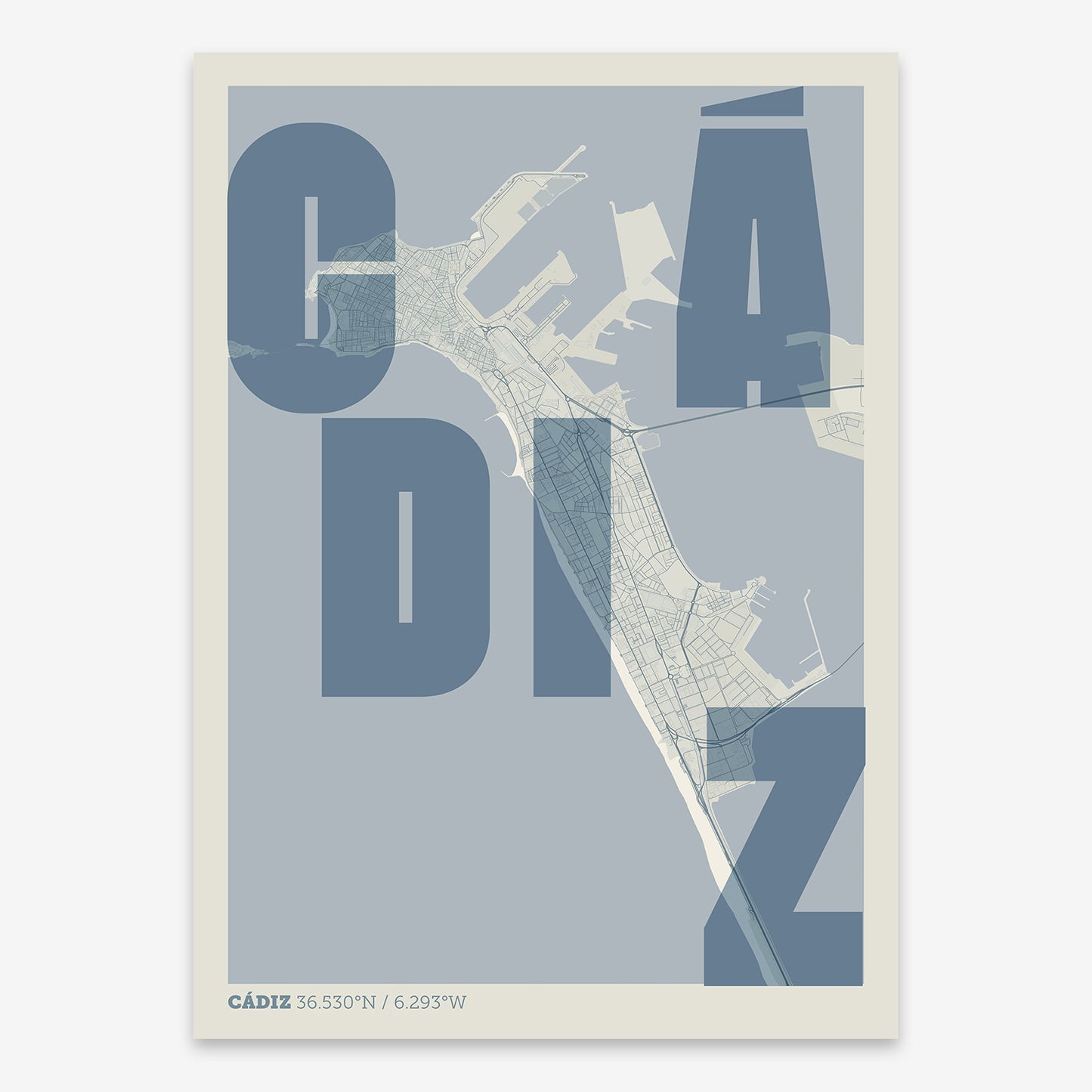 Cadiz Map V08 Seaside / Frame / No