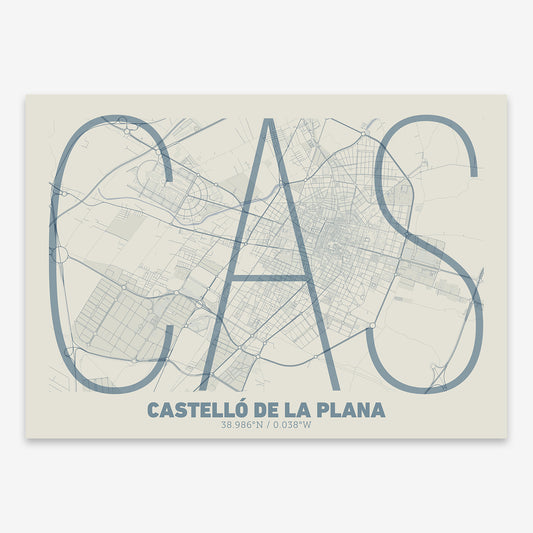 Castellon Map V07 Seaside / No Frame / No