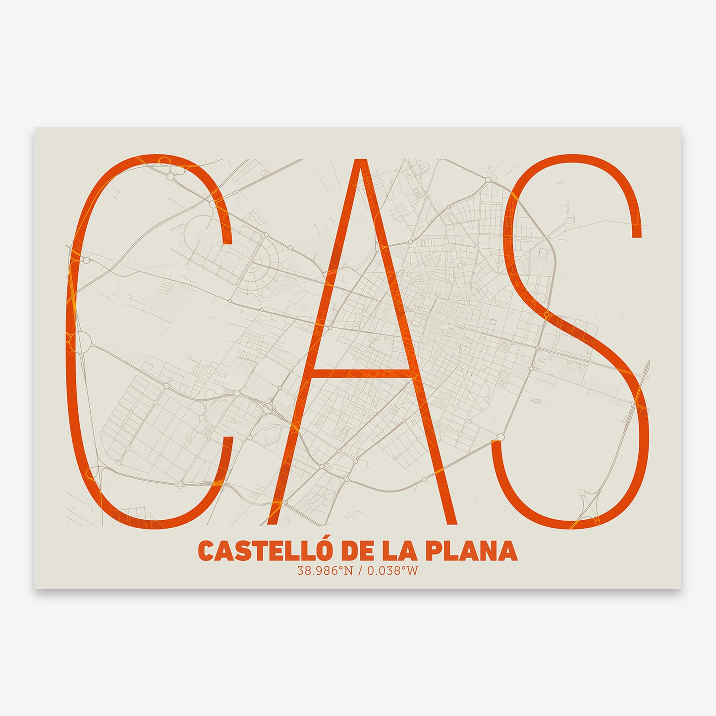 Castellon Map V07 Tribal / Frame / Yes