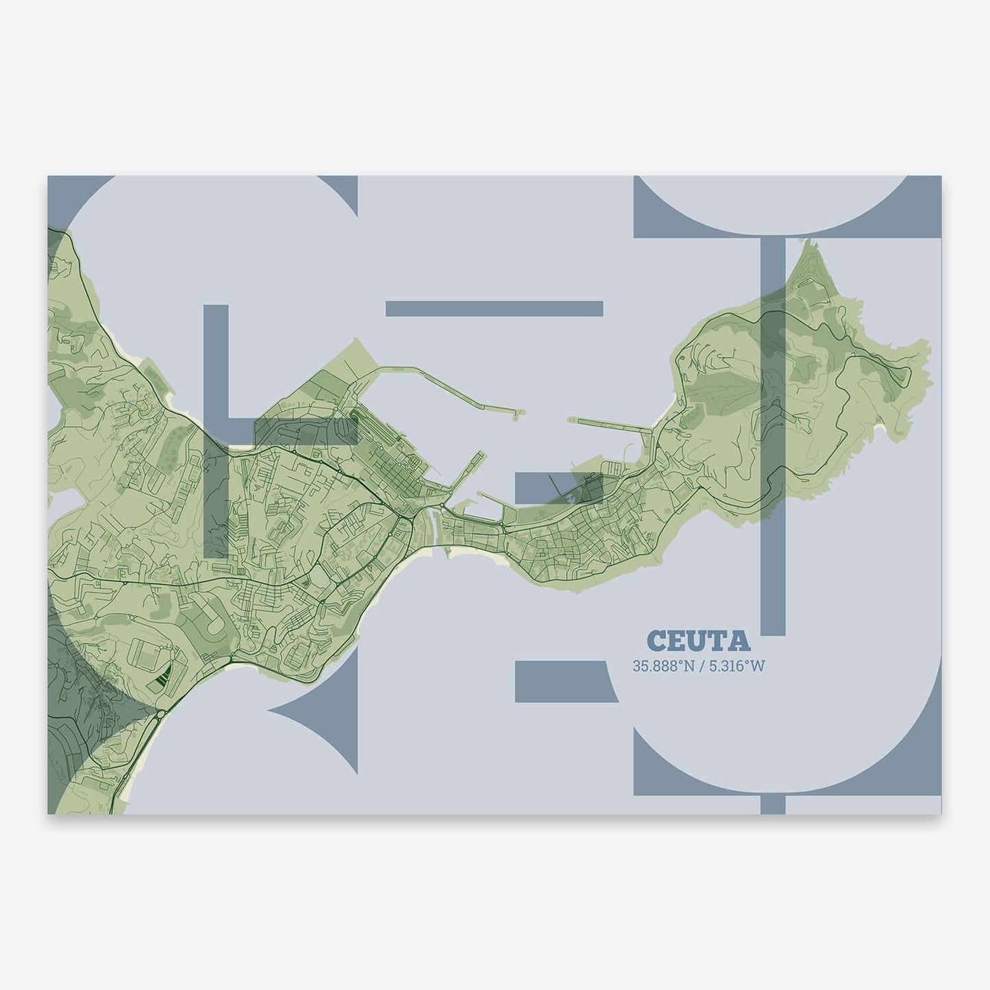 Mapa de Ceuta V02