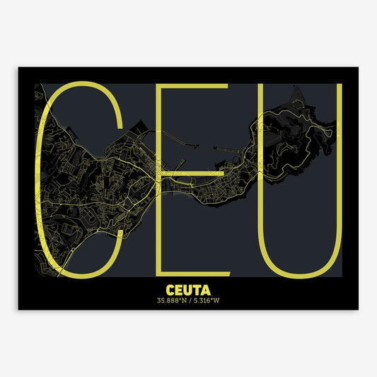 Mapa de Ceuta V07