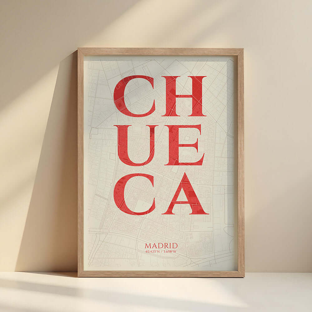 Lámina artística de Chueca, Madrid – "La Clásica"