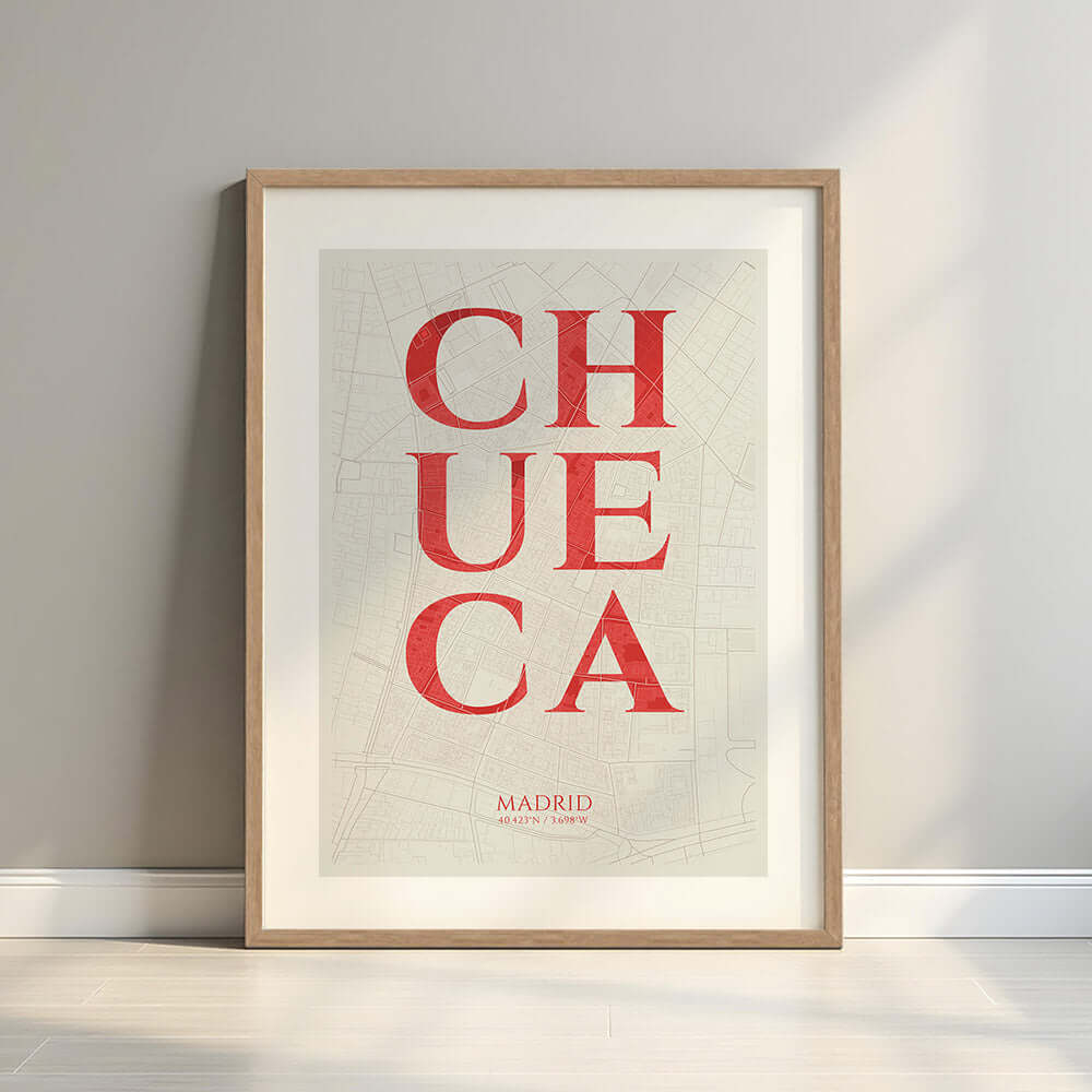 Lámina artística de Chueca, Madrid – "La Clásica"