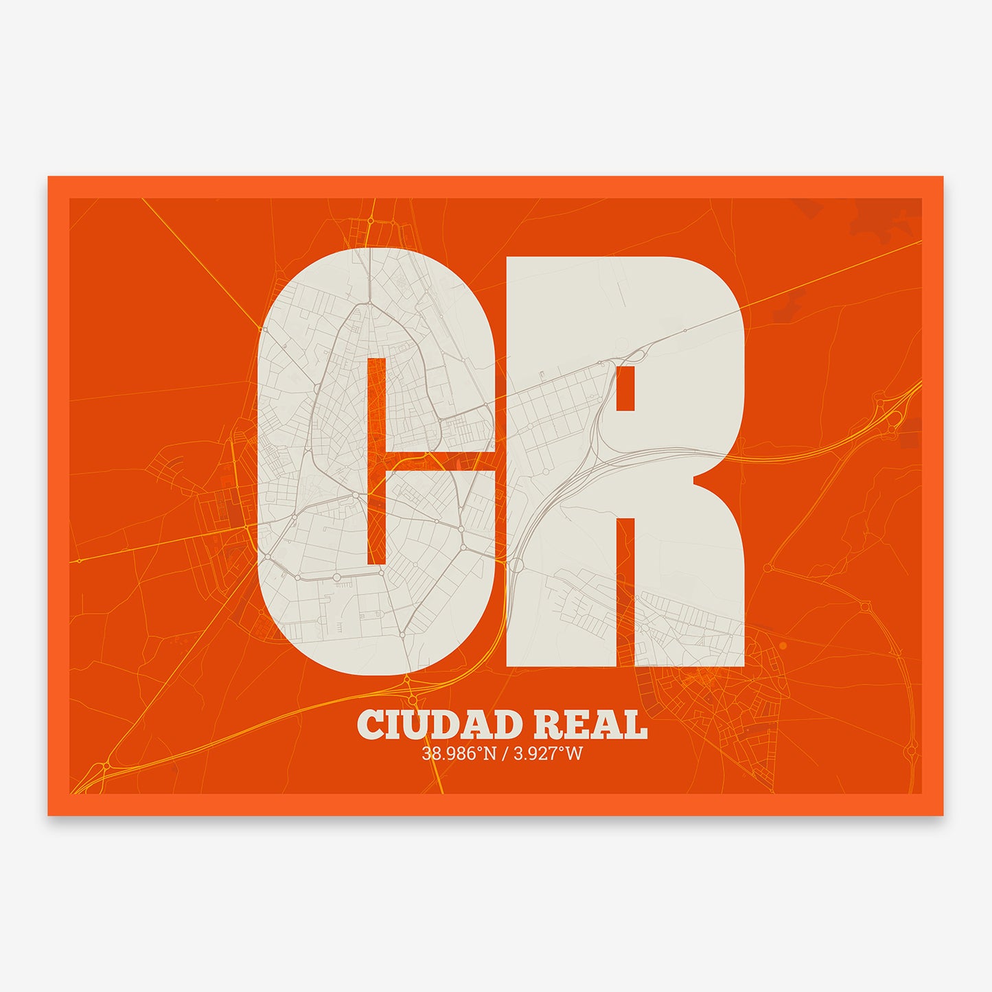 Ciudad Real Map V02 Tribal / No Frame / No