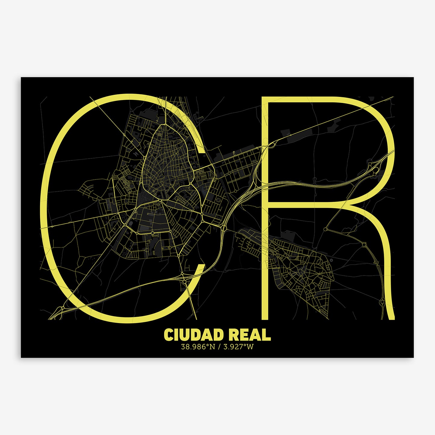 Ciudad Real Map V07 night