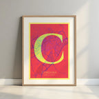 Elegant print of Cordoba – Minimalist and sophisticated poster