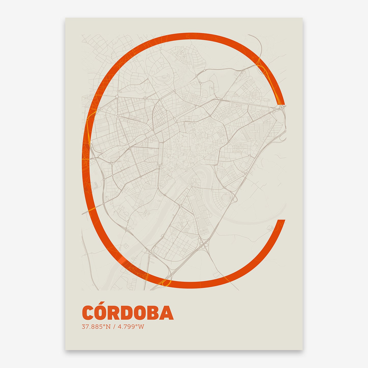 Cordoba Map V07 Tribal / No Frame / No