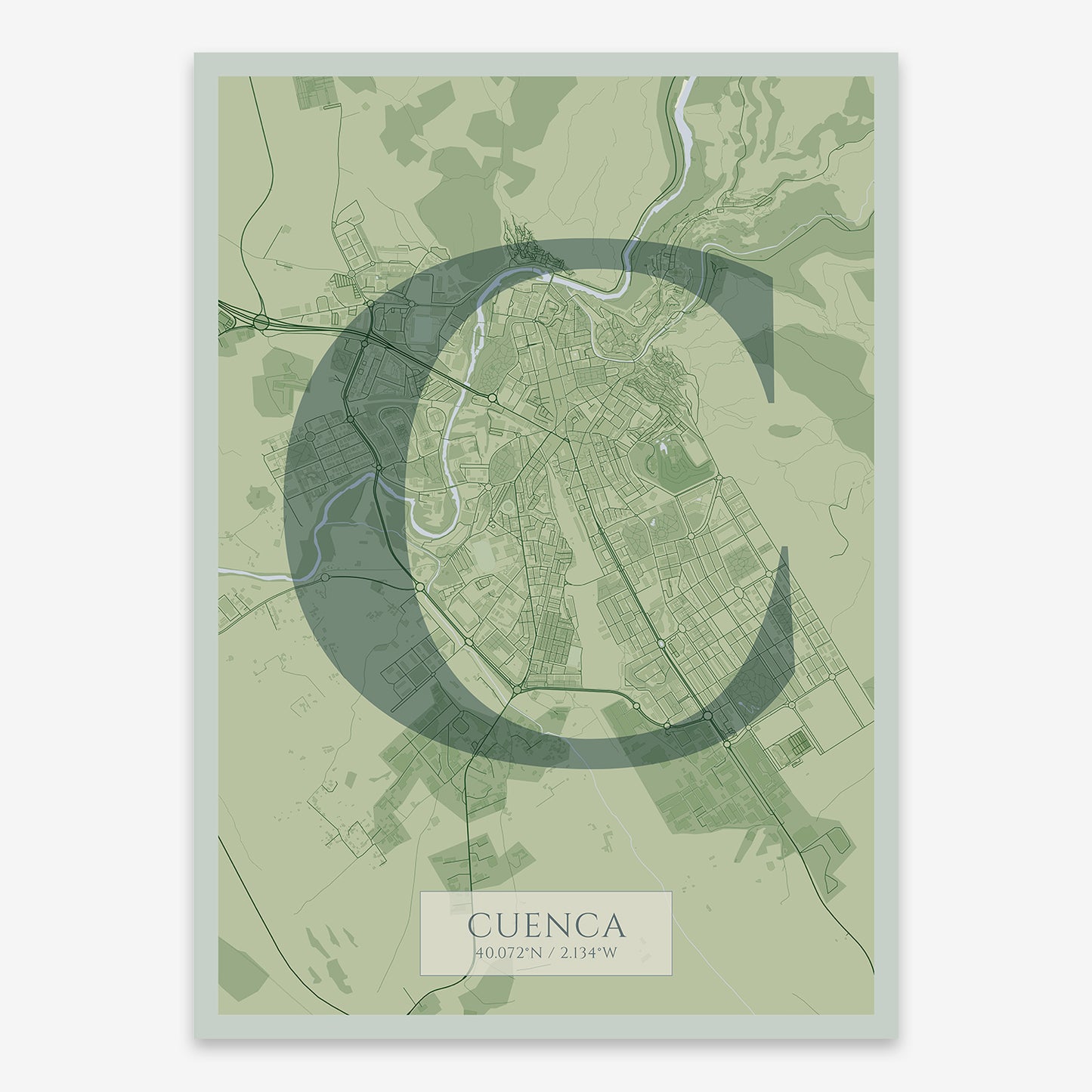 Cuenca Map V06 Kyoto / Frame / Yes