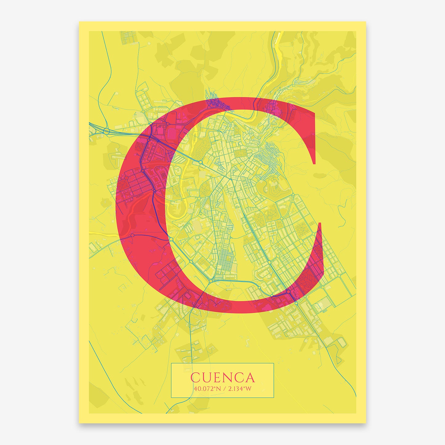 Cuenca Map V06 Miami / Frame / Yes