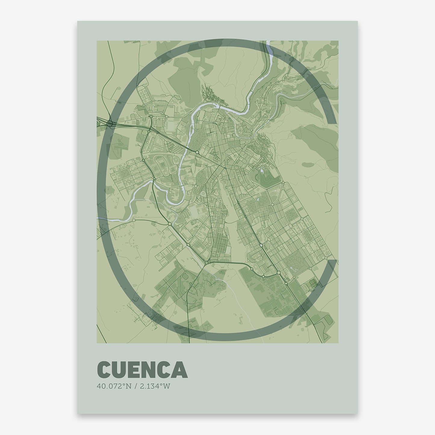 Cuenca Map V07 Kyoto / No Frame / No