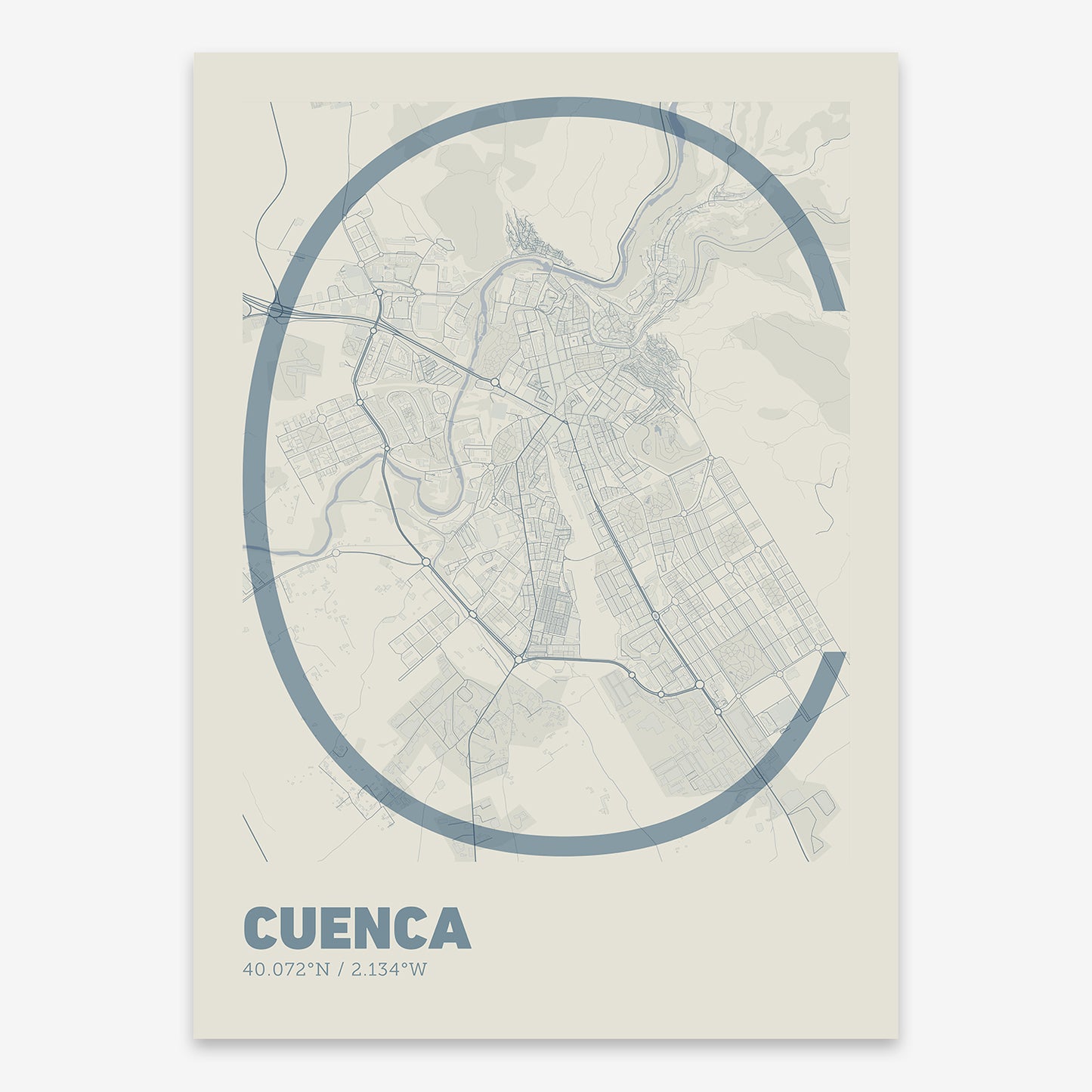 Cuenca Map V07 Seaside / No Frame / No