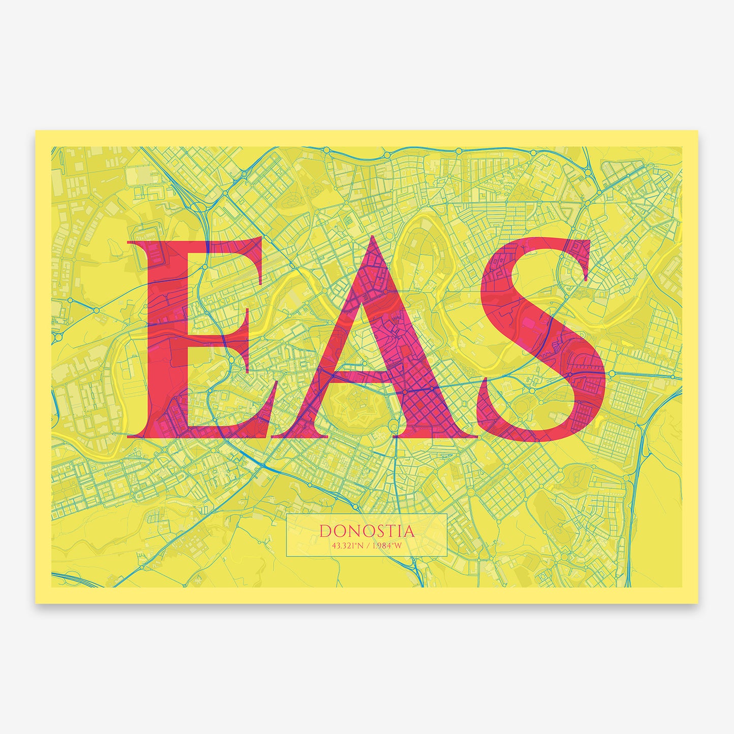 Donostia Map V06 Miami / Frame / Yes