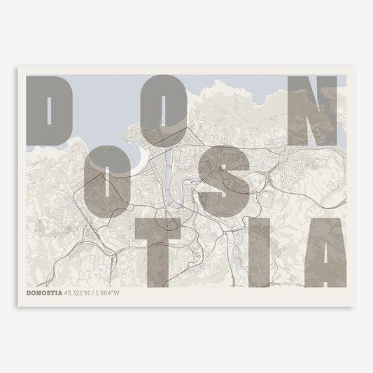 Donostia Map V08 rustic