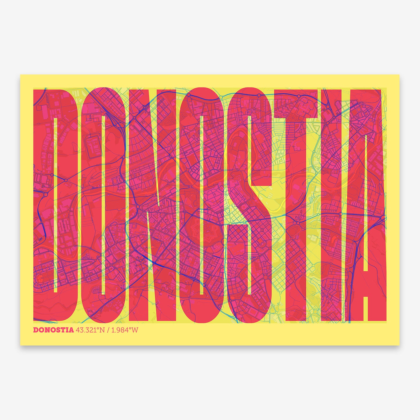 Donostia Map V09 Miami / Frame / Yes