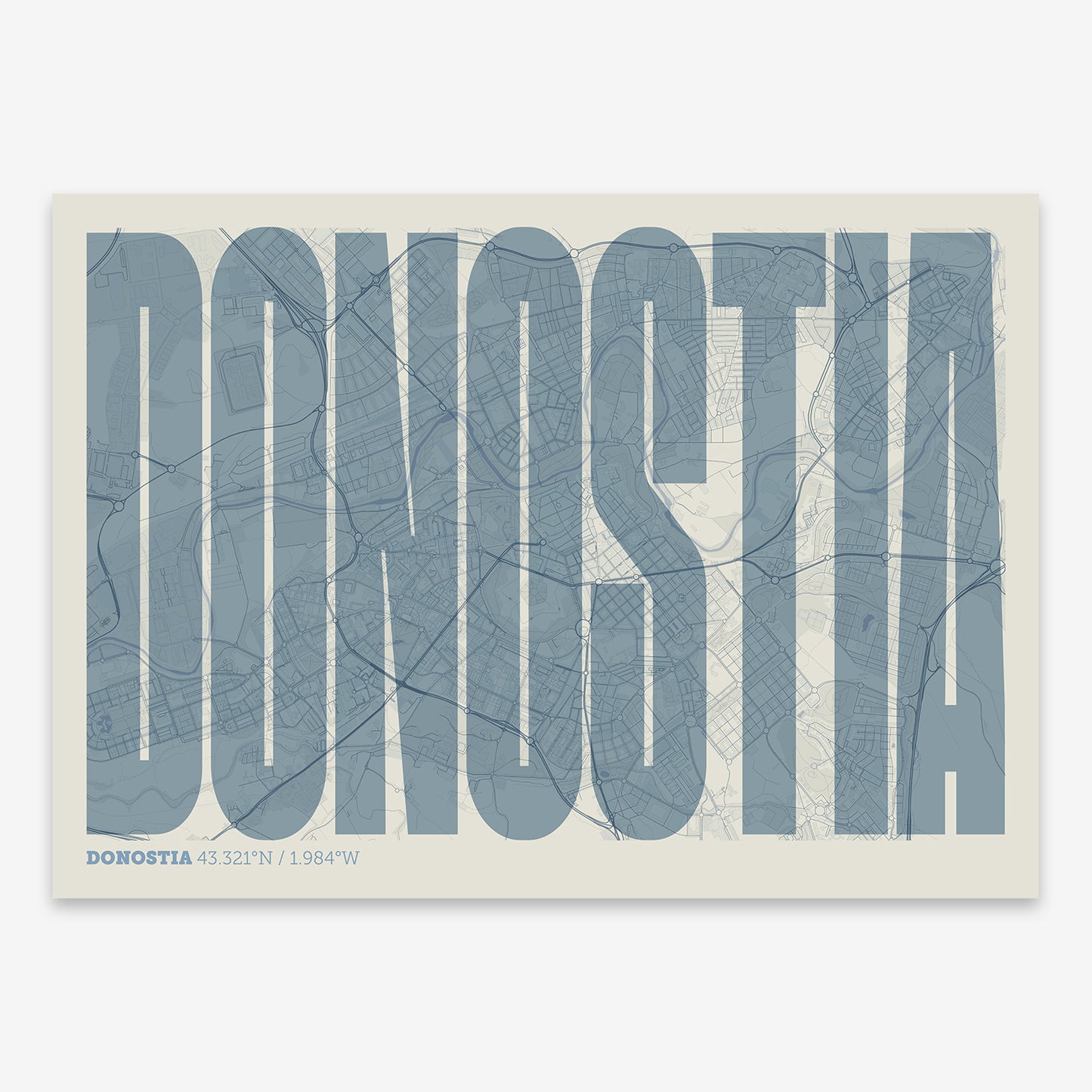 Donostia Map V09 Seaside / Frame / Yes