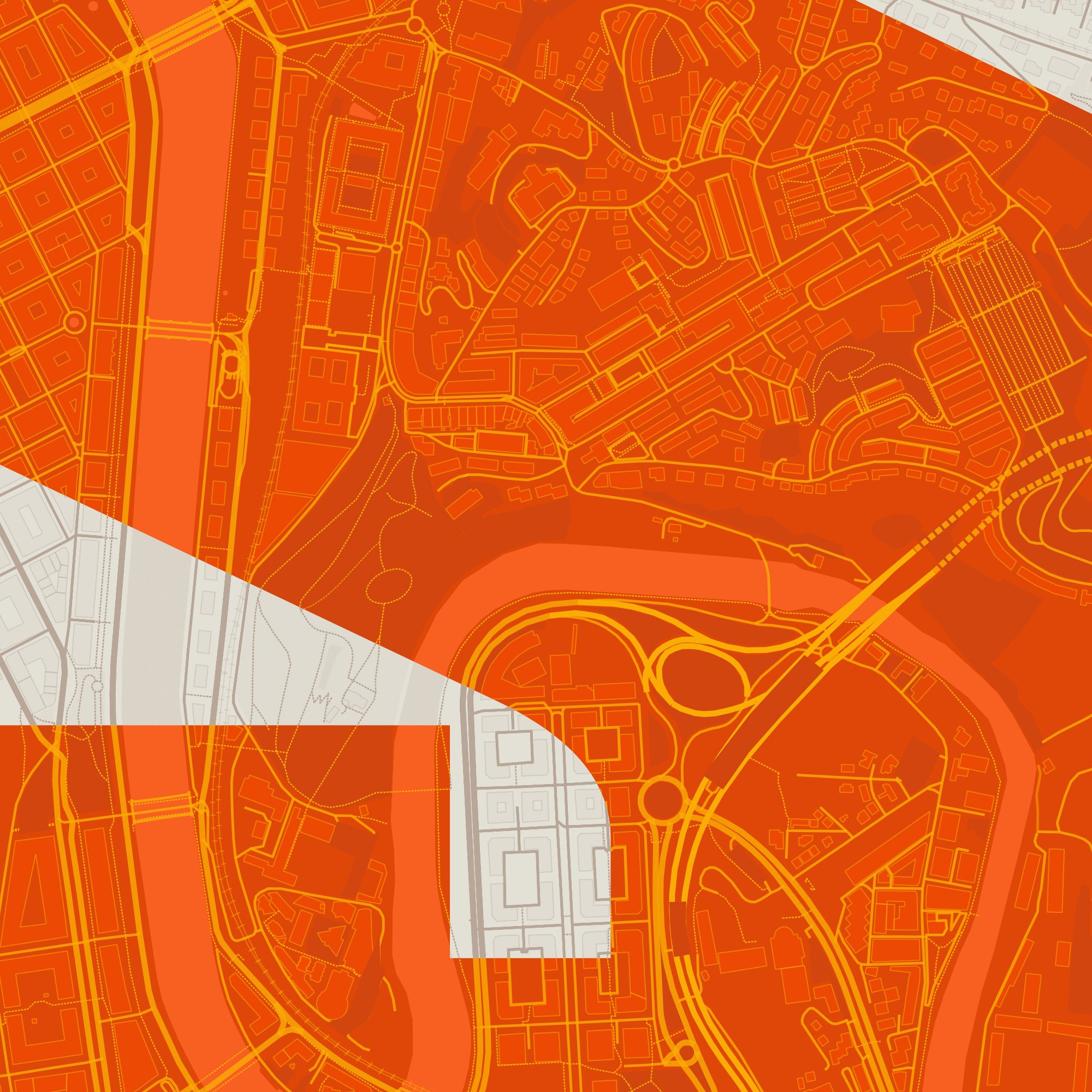 Detalle de la lámina tipográfica de Donostia, textura del papel Giclée