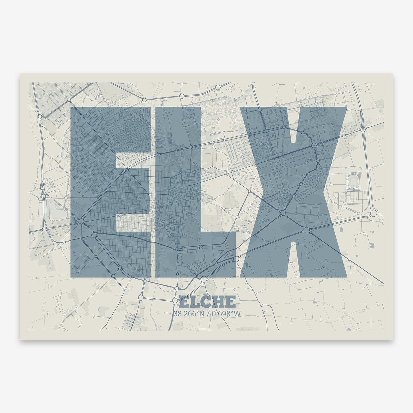 Elche Map V02 Seaside / Frame / No