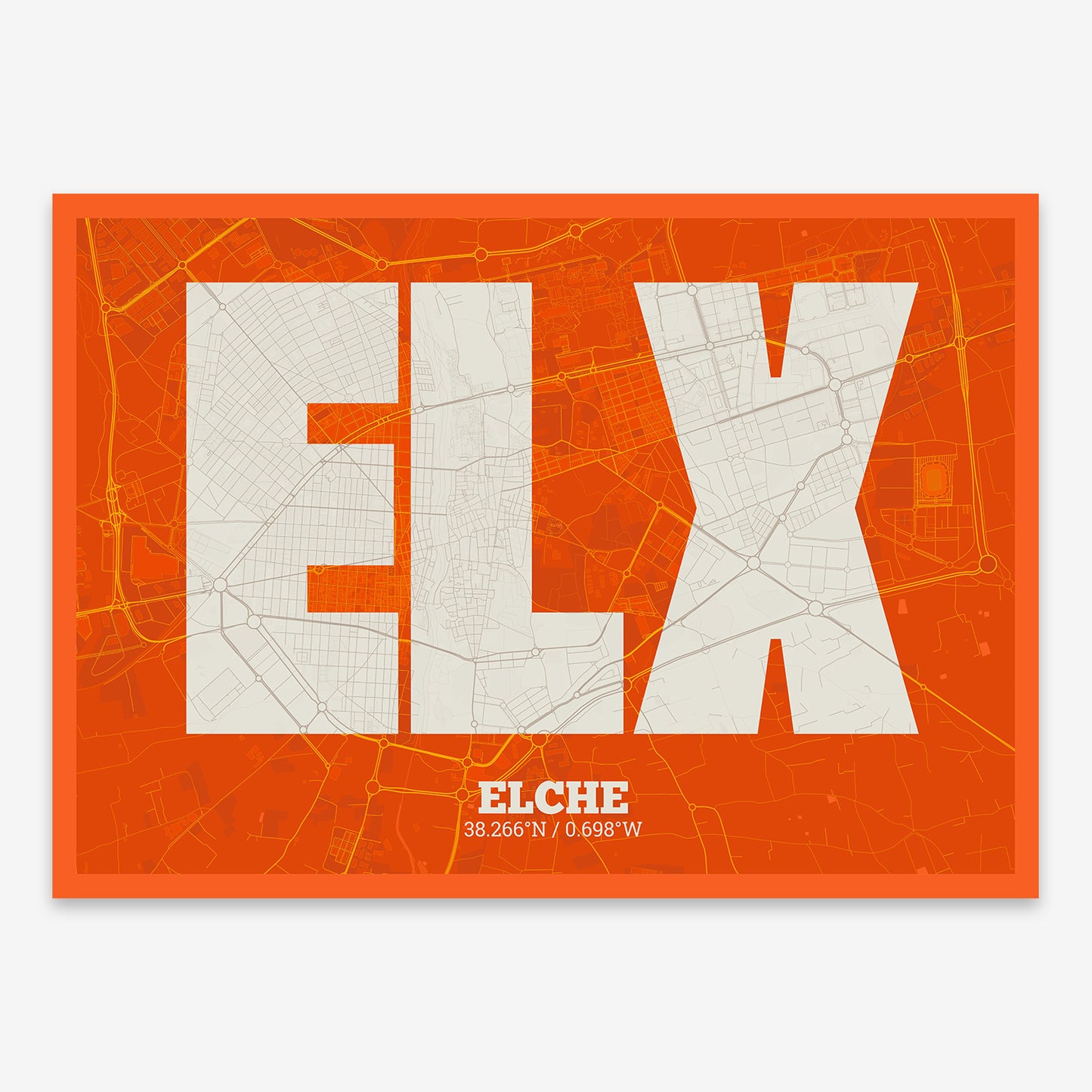 Elche Map V02 Tribal / Frame / Yes