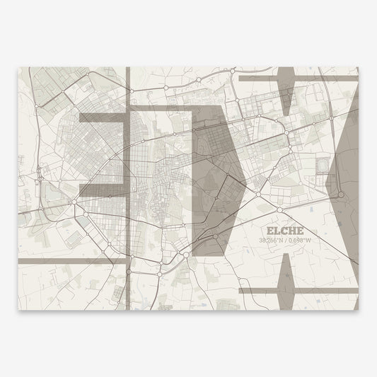 Elche Map V03 rustic