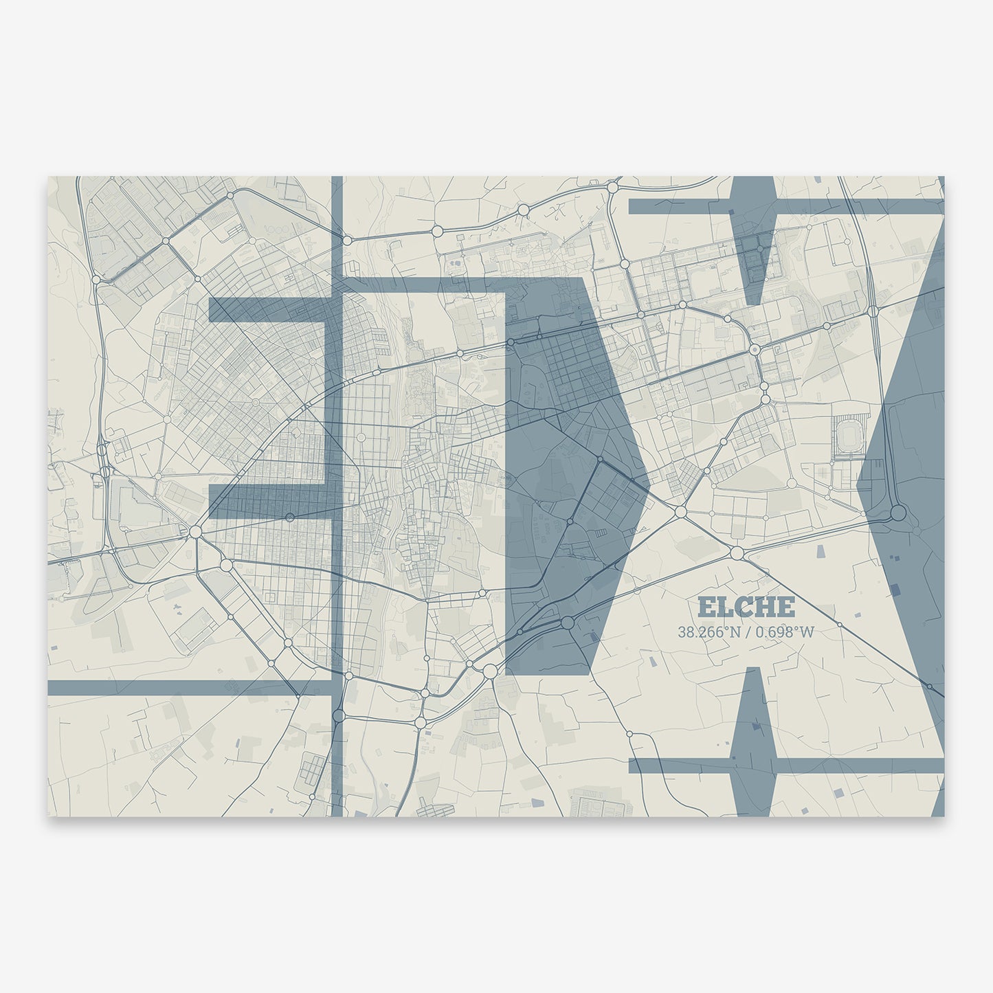 Elche Map V03 Seaside / No Frame / No