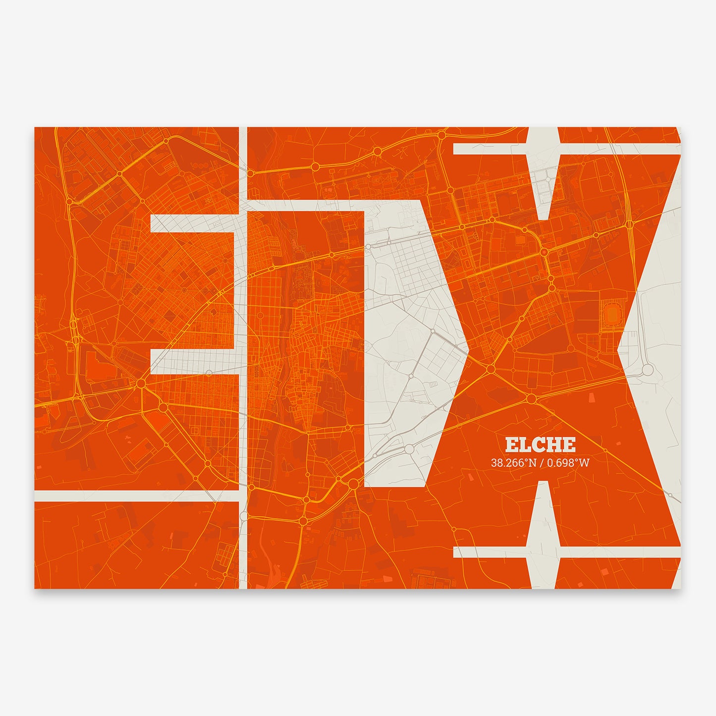 Elche Map V03 Tribal / Frame / Yes